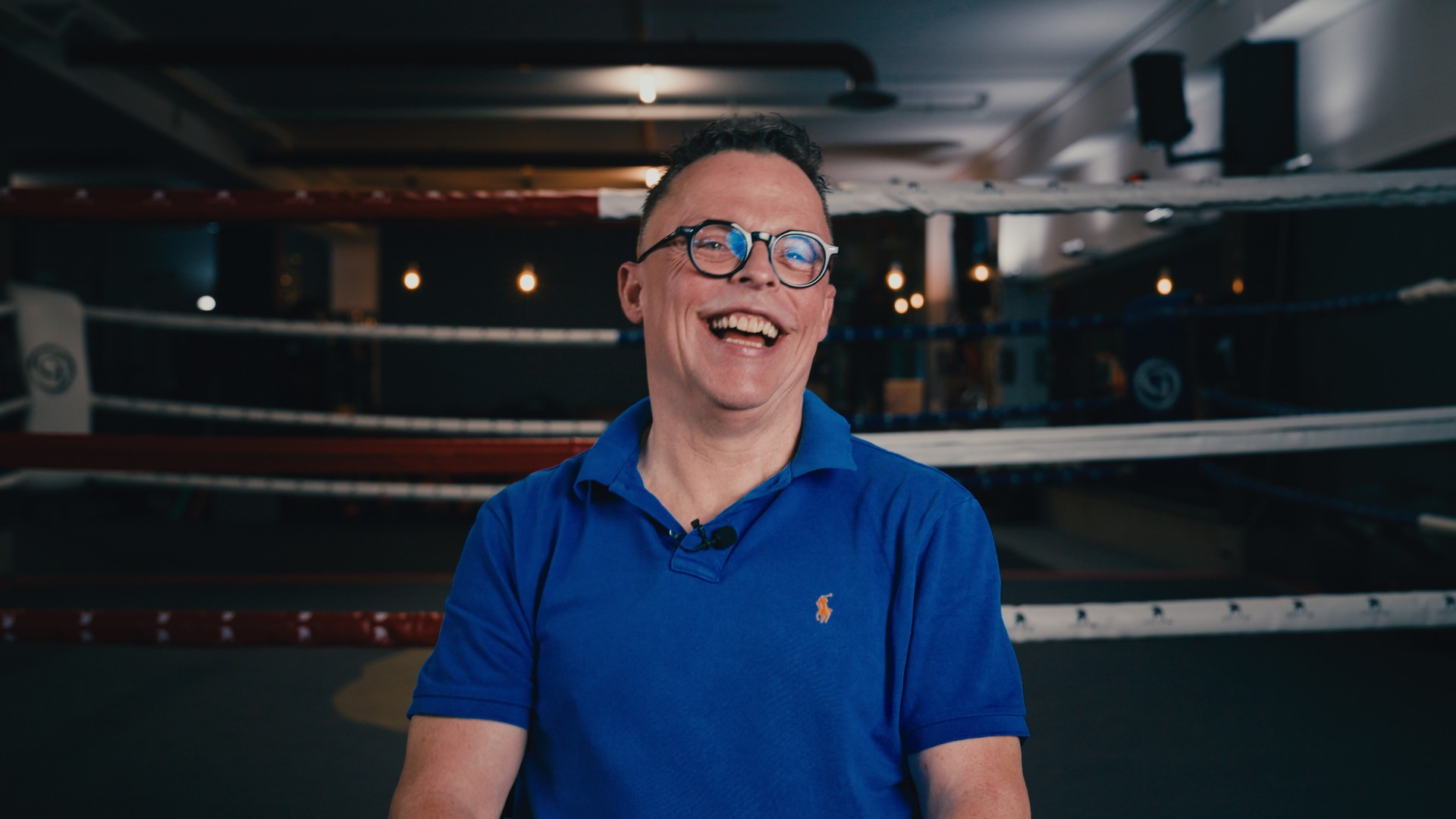 Dominik Weber, geschäftsführender Gesellschafter von SVENSCAR, im Boxring